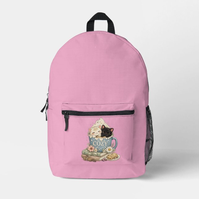 bag، luggage، handbag، case printed backpack (Front)