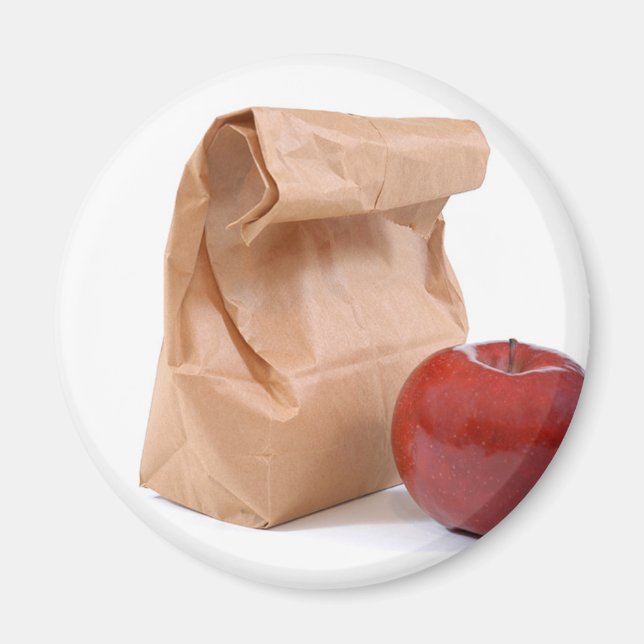 Bag lunch magnet (Front)