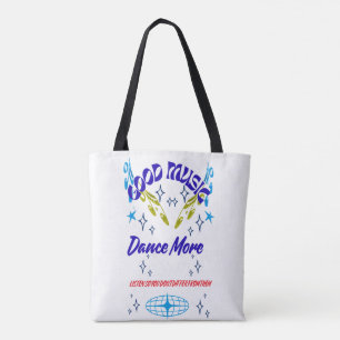 Bag, Music Dance Tote Bag