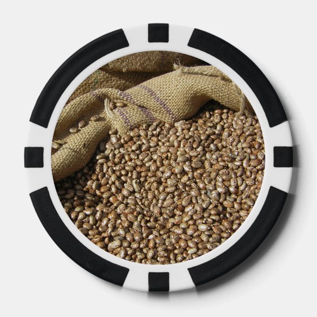 Bag of Beans Poker Chips (Front)