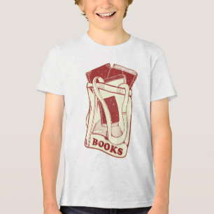 Bag of books I love to read Tri-Blend Shirt