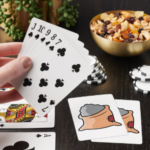 Bag of Cement Construction Material Playing Cards
