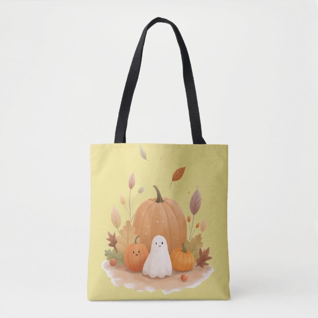 Bag of cute Halloween pumpkins (Front)
