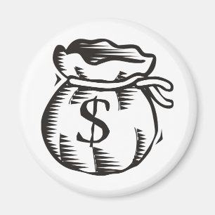 Bag of Money Magnet
