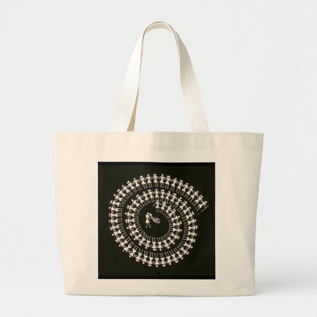 Bag printed with Folk Dance (Front)