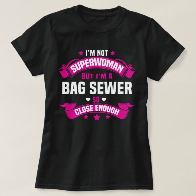 Bag Sewer T-Shirt (Design Front)
