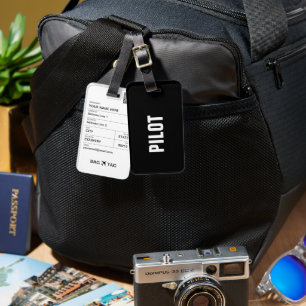 BAG TAG - PILOT