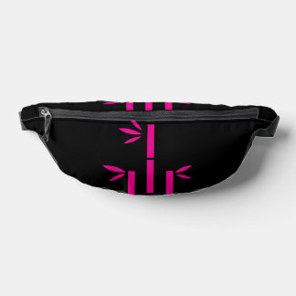 Bag Type: Print Cut Sew Fanny Pack(Black)