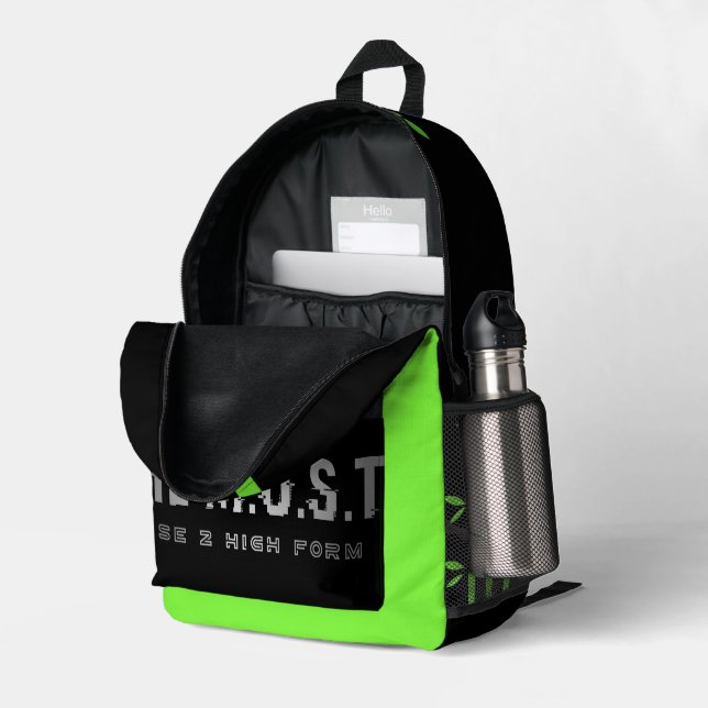 Bag Type: Print Cut Sew Small Duffel Bag (Back Corner Right (Open))