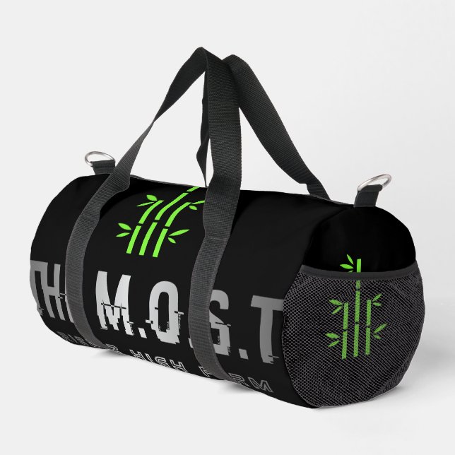 Bag Type: Print Cut Sew Small Duffel Bag (Right Corner)