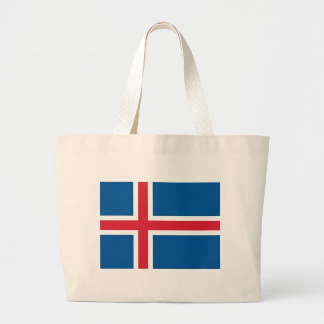 Bag with Flag of Iceland (Front)