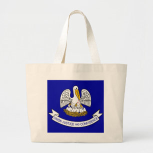 Bag with Flag of Louisiana State - USA