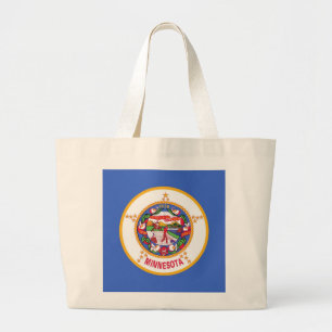Bag with Flag of Minnesota State - USA
