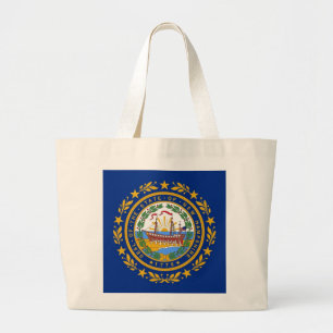 Bag with Flag of New Hampshire State - USA