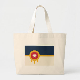 Bag with Flag of Tulsa, Oklahoma