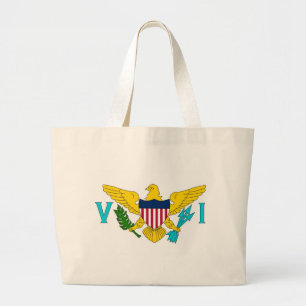 Bag with Flag of Virgin Islands- USA