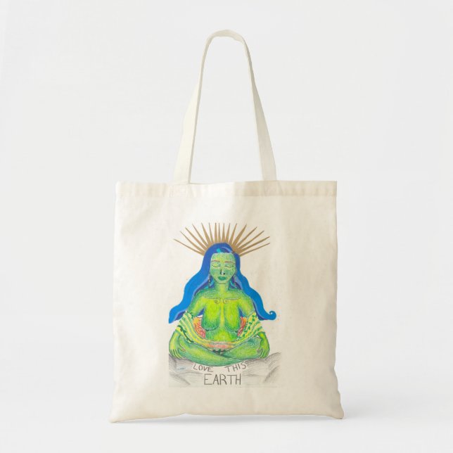 Bag with Mother Earth. (Front)