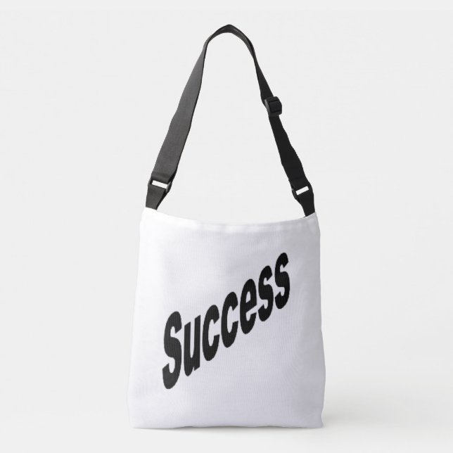 Bag with SUCCESS shoulder strap (Front)