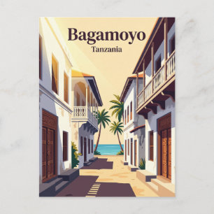 Bagamoyo Historical Town Tanzania Postcard