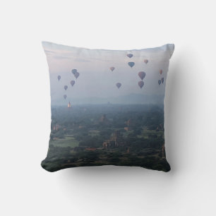 bagan balloon sunrise cushion
