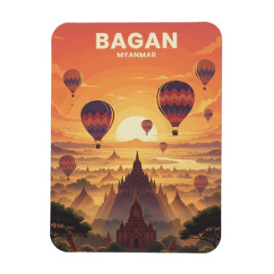 Bagan Myanmar Travel Magnet
