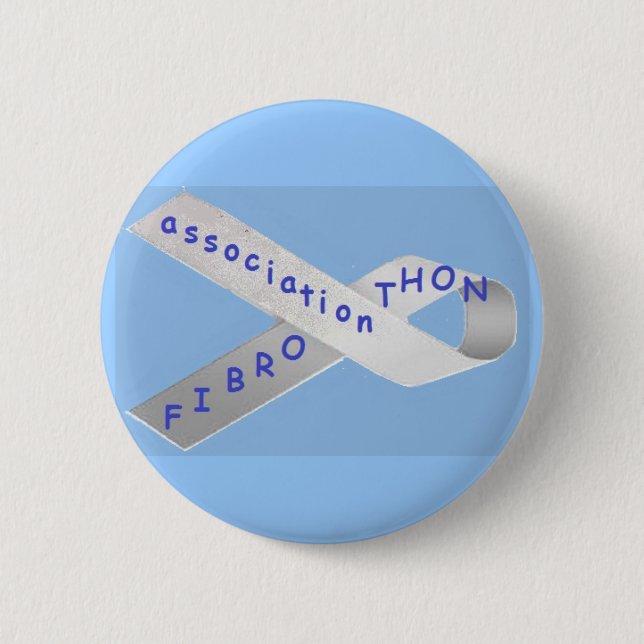 bagde blue 6 cm round badge (Front)