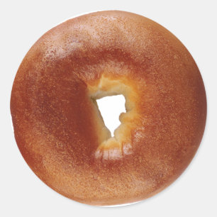 BAGEL 2 CLASSIC ROUND STICKER