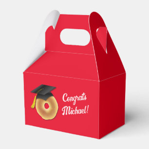 Bagel Breakfast Brunch Graduation Party Favour Box