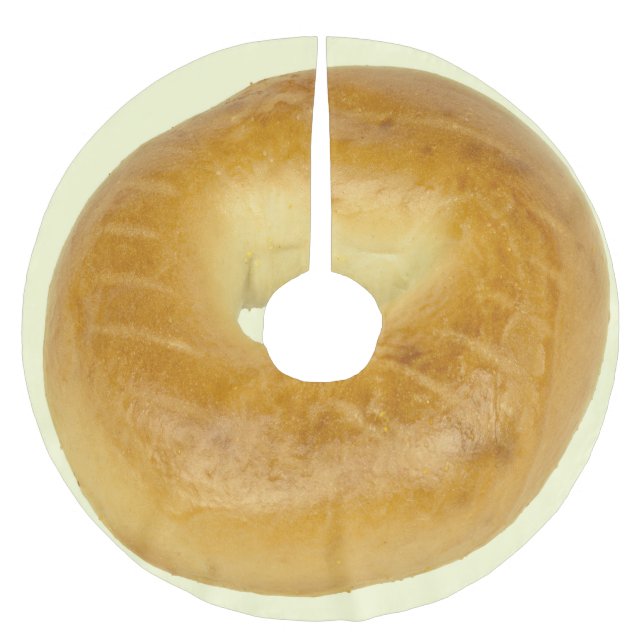 Bagel Brushed Polyester Tree Skirt (Front)