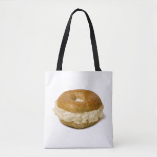 Bagel & Cream Cheese Tote Bag