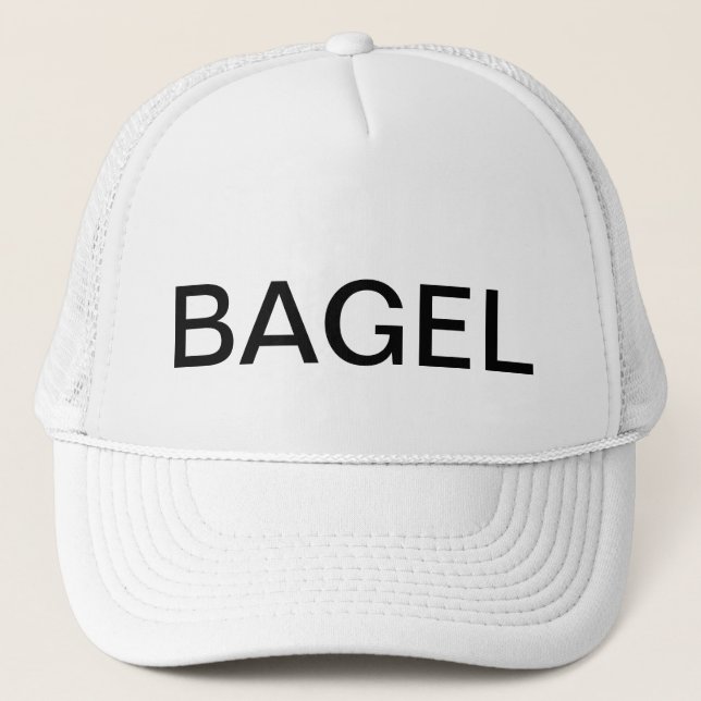 BAGEL (hat) Trucker Hat (Front)