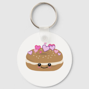 Bagel Lover Bagel Buddies Key Ring