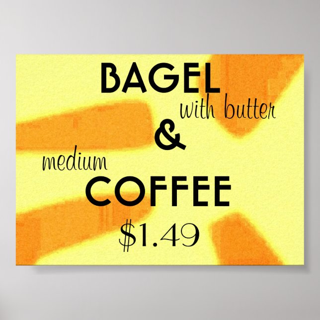 bagel poster (Front)