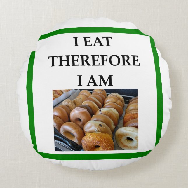 bagel round cushion (Front)