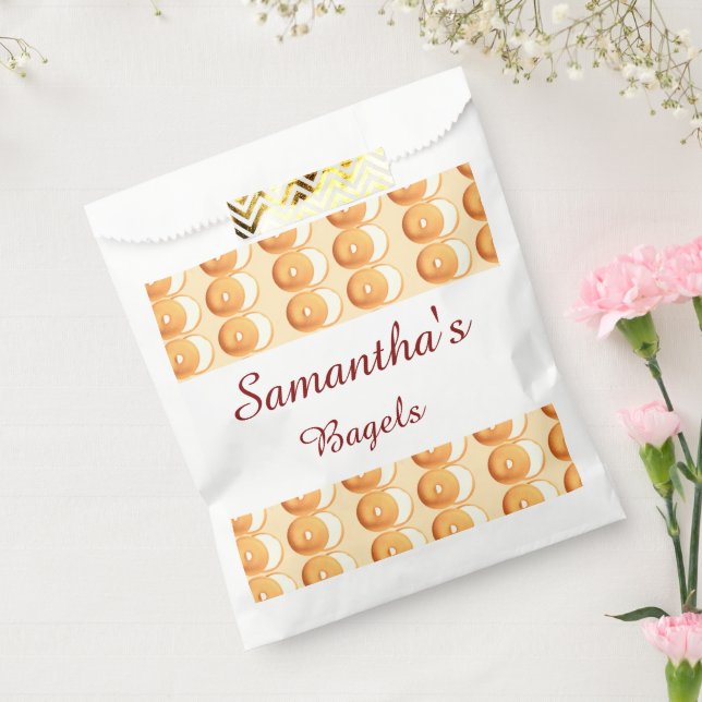Bagels and cream favour bags (Sealed)
