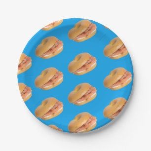 Bagels Make Everything Better Jewish Deli Brunch Paper Plate