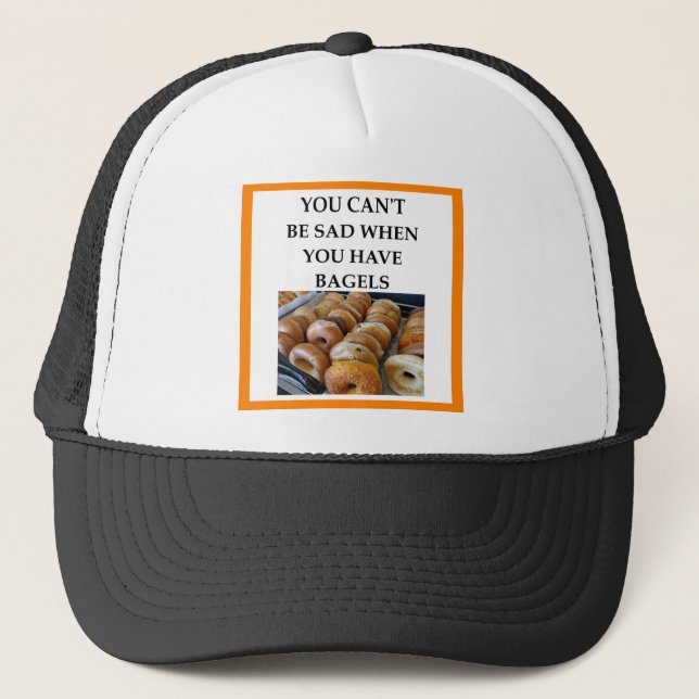 BAGELS TRUCKER HAT (Front)