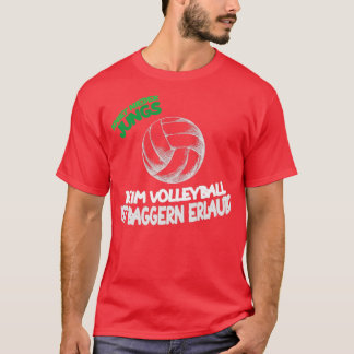 Baggern erlaubt Volleyball Handball 10 T-Shirt