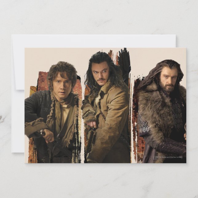 BAGGINS™, BARD THE BOWMAN™, & THORIN OAKENSHIELD™ (Front)