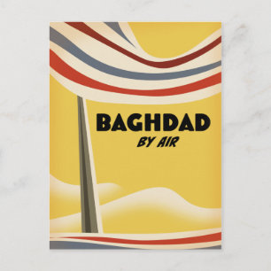 Baghdad By Air Postcard