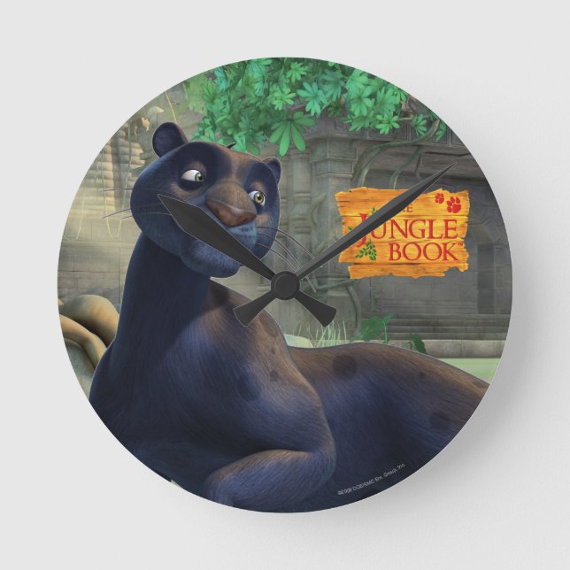 Bagheera 3 round clock (Front)