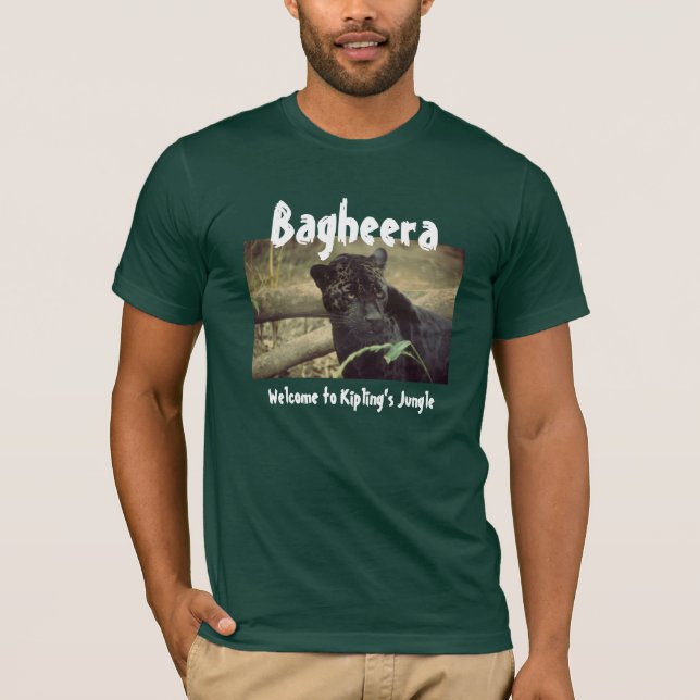 Bagheera: Welcome to Kipling's Jungle T-Shirt (Front)