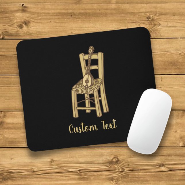 Baglama on Chair Mouse Pad (Creator Uploaded)