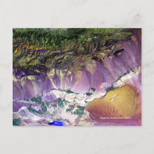Bagoda Mountains Satellite Postcard