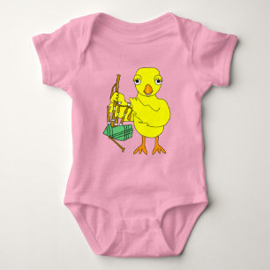Bagpipe Chick Baby Bodysuit