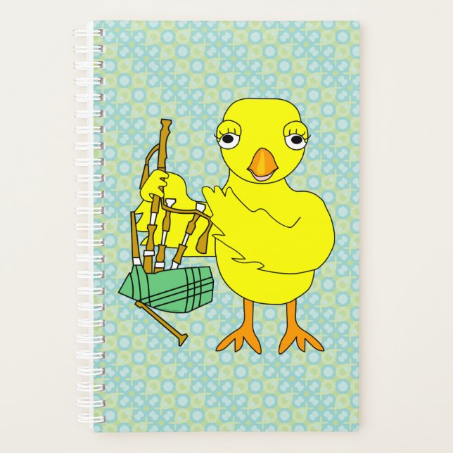 Bagpipe Chick Planner (Front)