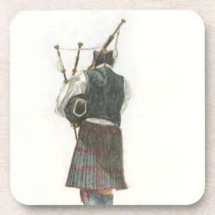 Bagpiper Coaster