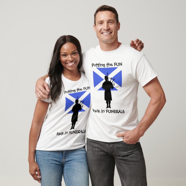 Bagpiper Humour T-Shirt (Unisex)