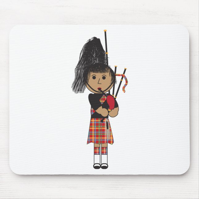 Bagpiper Mouse Pad (Front)