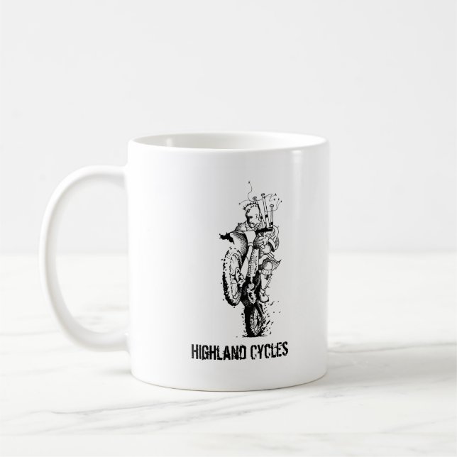 Bagpiper Mug (Left)